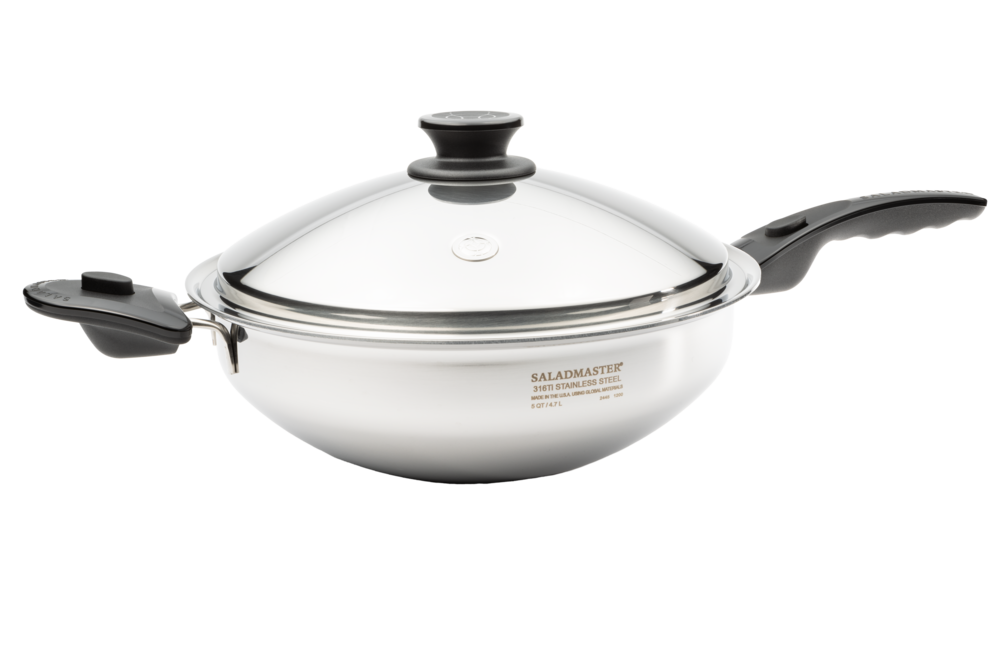 5 Qt./4.7L Gourmet Wok with Cover