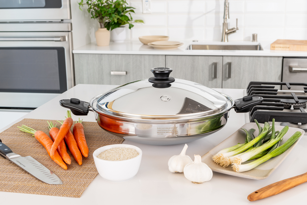 7 Qt./6.6L Wok with Cover
