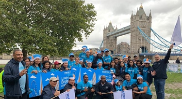 Saladmaster does the Diabetes UK London Bridges Challenge